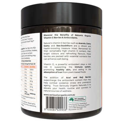 Naturally C Organic Vitamin C Berry Blend
