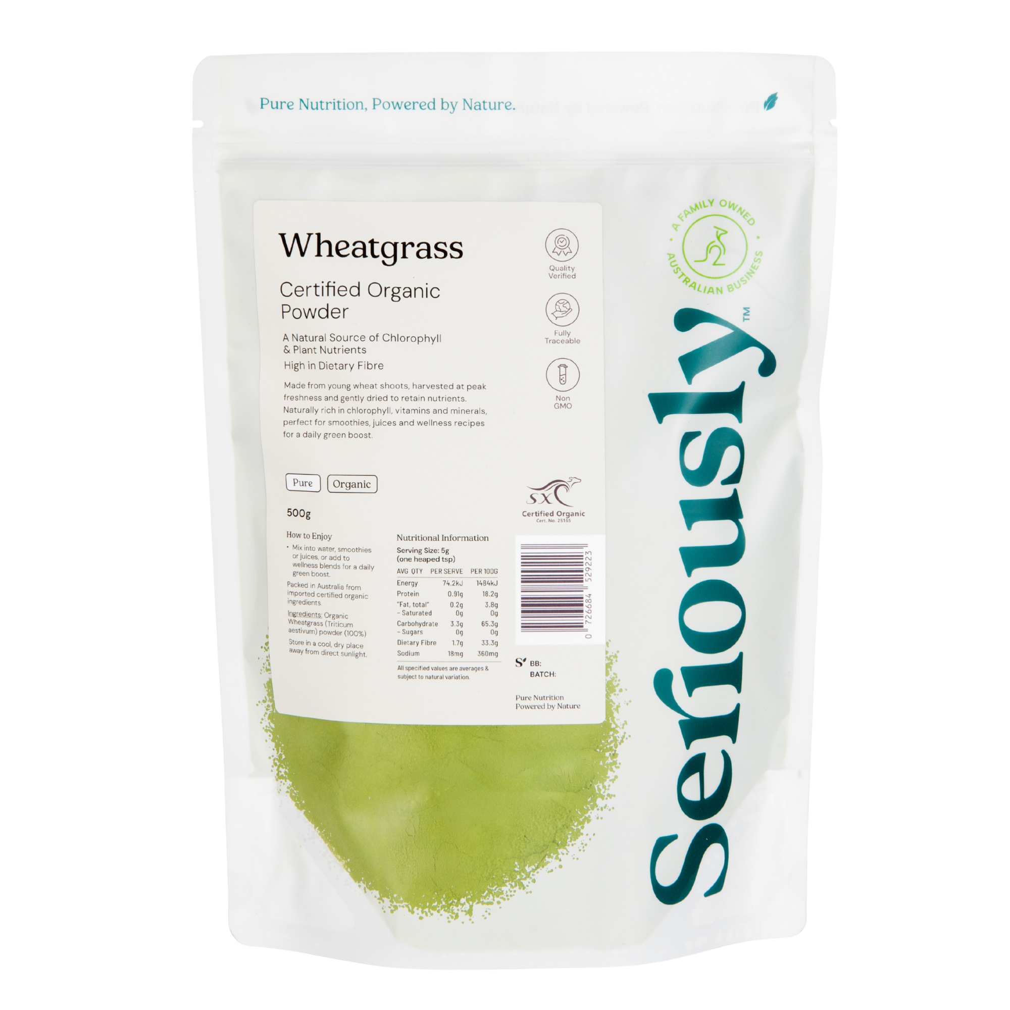 Wheatgrass Powder Organic