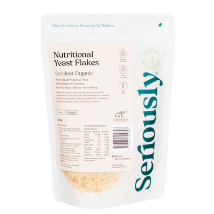 Nutritional Yeast Flakes Organic - NON Fortified
