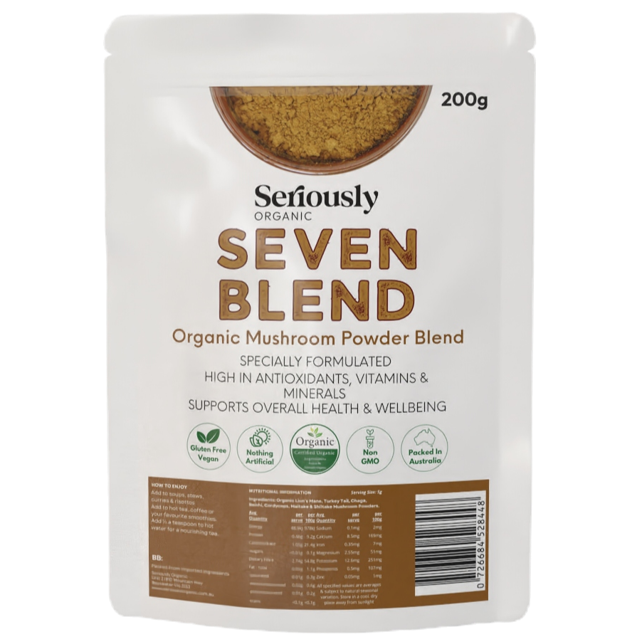 7 Mushroom Super Blend Organic image 0