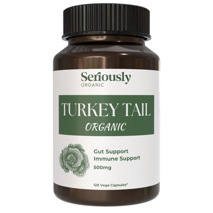 Organic Turkey Tail Mushroom Capsules :: 2 Months Supply image 0