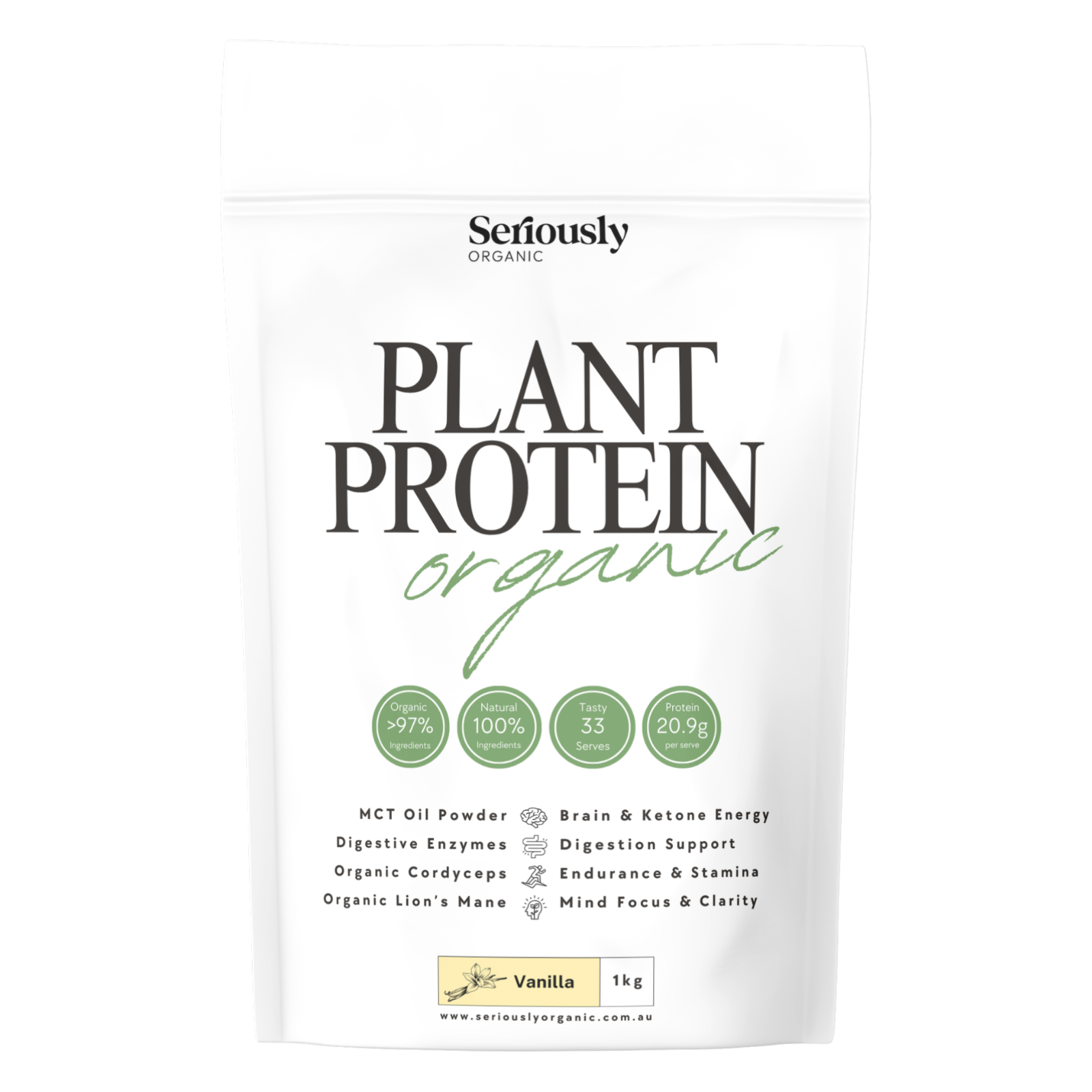 Plant Protein Organic Vanilla image 0