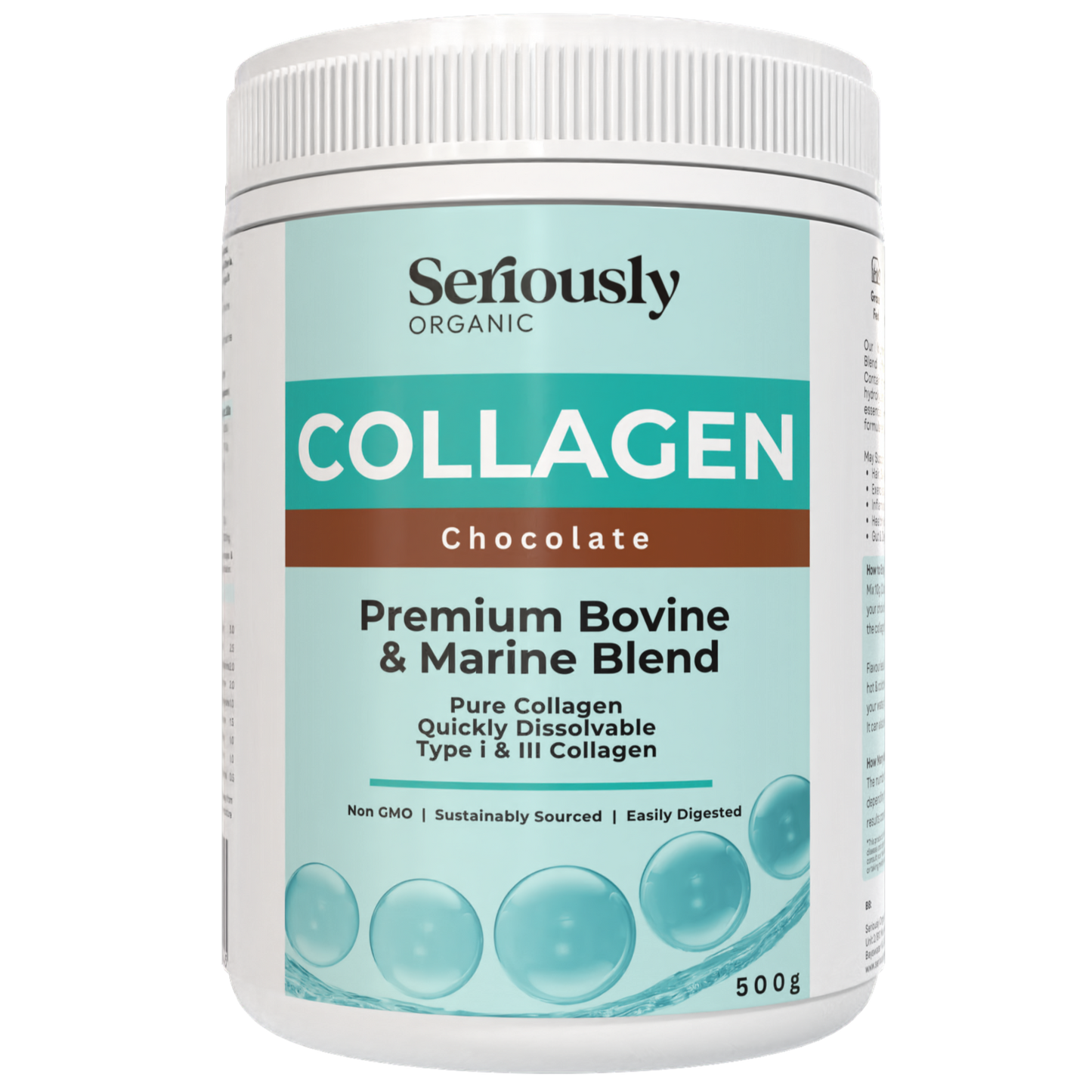 Collagen Peptide Blend Premium Australian Bovine & Wild Caught Marine Collagen image 3
