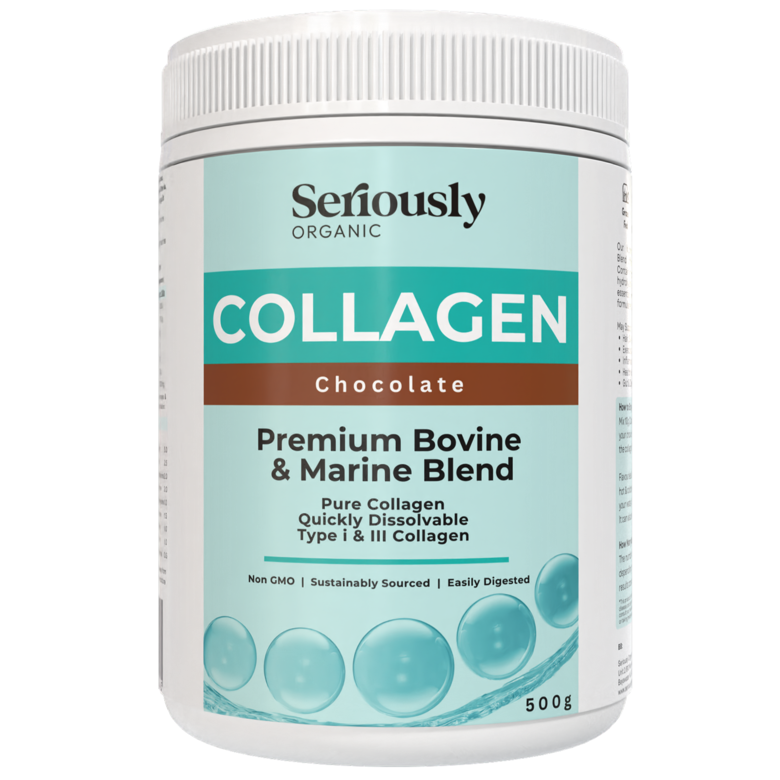 Collagen Peptide Blend Premium Australian Bovine & Wild Caught Marine Collagen image 3